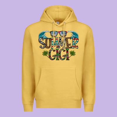 Summer Gigi Premium Hoodie Designed By Cowhidedigitalart