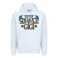 White summer gigi Premium Hoodie - CowhideDigitalArt