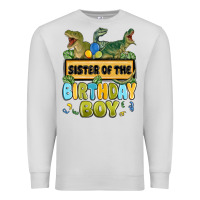 Dove Grey sister of the birthday boy Premium Sweatshirt - MaliasSmallBusiness