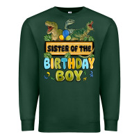 Sports Green sister of the birthday boy Premium Sweatshirt - MaliasSmallBusiness