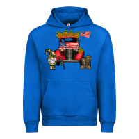 Cobalt america soldier truck Urban Hoodie - CowhideDigitalArt