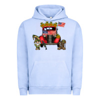 Pigment Grape Ice america soldier truck Urban Hoodie - CowhideDigitalArt
