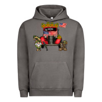 Pigment Tornado america soldier truck Urban Hoodie - CowhideDigitalArt