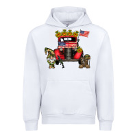 White america soldier truck Urban Hoodie - CowhideDigitalArt