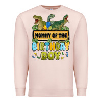 Pale Pink mommy of the birthday boy Premium Sweatshirt - MaliasSmallBusiness