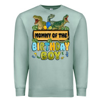 Seafoam mommy of the birthday boy Premium Sweatshirt - MaliasSmallBusiness