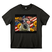 Asphalt Western 4th Of July Sheep Heavy Core Tee - LillyAllenDesigns