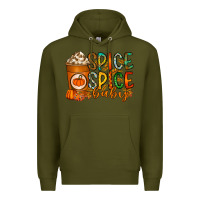 Army Green spice spice baby Premium Hoodie - RacoonDesign