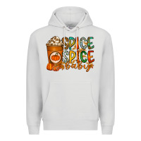 Dove Grey spice spice baby Premium Hoodie - RacoonDesign