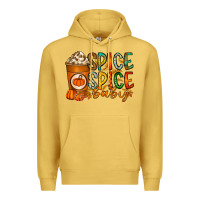 Antique Gold spice spice baby Premium Hoodie - RacoonDesign