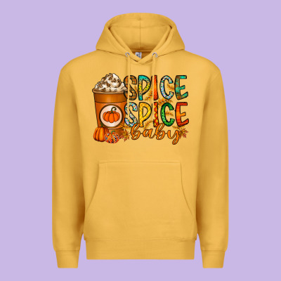 Spice Spice Baby Premium Hoodie Designed By Racoondesign