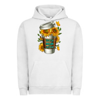 Pigment Lunar Rock Mama Needs Coffee Cup Urban Hoodie - FaDigitalArtStudio