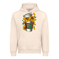 Sandshell Mama Needs Coffee Cup Urban Hoodie - FaDigitalArtStudio