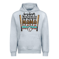 Heather Grey baseball mama mama mama Urban Hoodie - CowhideDigitalArt