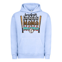 Pigment Grape Ice baseball mama mama mama Urban Hoodie - CowhideDigitalArt