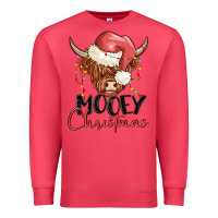 Cardinal mooey christmas Premium Sweatshirt - MaliasSmallBusiness
