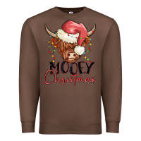 Chestnut mooey christmas Premium Sweatshirt - MaliasSmallBusiness