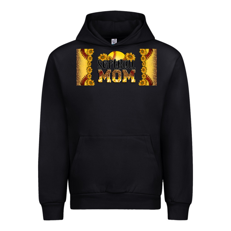 Leopard Softball Mom 16oz Libbey Glass Urban Hoodie by HRA Design Shop | Teevron