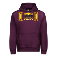 Mauve Wine leopard softball mom 16oz libbey glass Urban Hoodie - HRA Design Shop