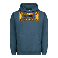 Pigment Midnight Navy leopard softball mom 16oz libbey glass Urban Hoodie - HRA Design Shop