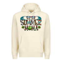 Sandshell summer mama Premium Hoodie - CowhideDigitalArt