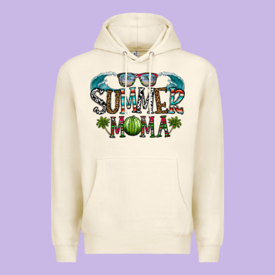 Summer Mama Premium Hoodie Designed By Cowhidedigitalart