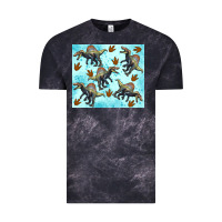 Cloud Black spinosaurus Vintage Tee - Artiststas