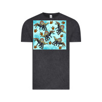 Vintage Black spinosaurus Vintage Tee - Artiststas