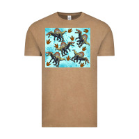 Vintage Coffee spinosaurus Vintage Tee - Artiststas