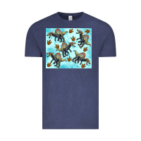 Vintage Denim spinosaurus Vintage Tee - Artiststas