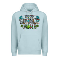 Blue Mist summer mama Premium Hoodie - CowhideDigitalArt