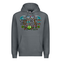 Rock summer mama Premium Hoodie - CowhideDigitalArt