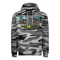 Slate Camo summer mama Premium Hoodie - CowhideDigitalArt