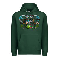 Sports Green summer mama Premium Hoodie - CowhideDigitalArt