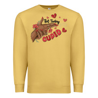 Antique Gold not today cupid Premium Sweatshirt - MaliasSmallBusiness
