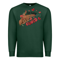 Sports Green not today cupid Premium Sweatshirt - MaliasSmallBusiness
