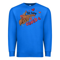 True Royal not today cupid Premium Sweatshirt - MaliasSmallBusiness