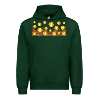 Forest Green leopard softball 16oz libbey glass Urban Hoodie - HRA Design Shop