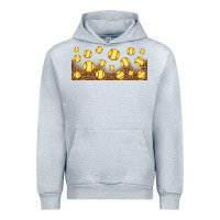 Heather Grey leopard softball 16oz libbey glass Urban Hoodie - HRA Design Shop