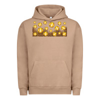 Pigment Burro leopard softball 16oz libbey glass Urban Hoodie - HRA Design Shop