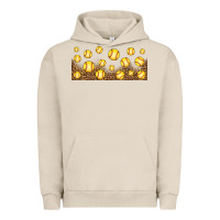 Pigment French Oak leopard softball 16oz libbey glass Urban Hoodie - HRA Design Shop