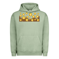 Leopard Softball 16oz Libbey Glass Urban Hoodie | Teevron