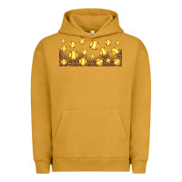 Pigment Peanut Butter leopard softball 16oz libbey glass Urban Hoodie - HRA Design Shop