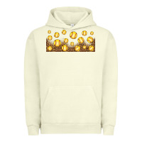 Pigment Pistachio leopard softball 16oz libbey glass Urban Hoodie - HRA Design Shop