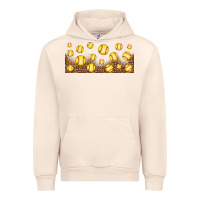 Sandshell leopard softball 16oz libbey glass Urban Hoodie - HRA Design Shop