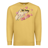 Antique Gold not today cupid Premium Sweatshirt - MaliasSmallBusiness