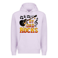 Lilac my dad rocks Premium Hoodie - HRA Design Shop