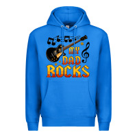 True Royal my dad rocks Premium Hoodie - HRA Design Shop