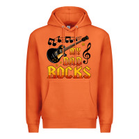 Carrot my dad rocks Premium Hoodie - HRA Design Shop