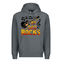 Rock my dad rocks Premium Hoodie - HRA Design Shop